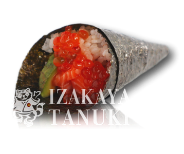 Temaki Sake OyakiÂ | Handroll Salmon & Avocado