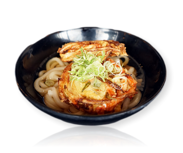Tanuki Kakiage Udon| Japanese Noodle Soup